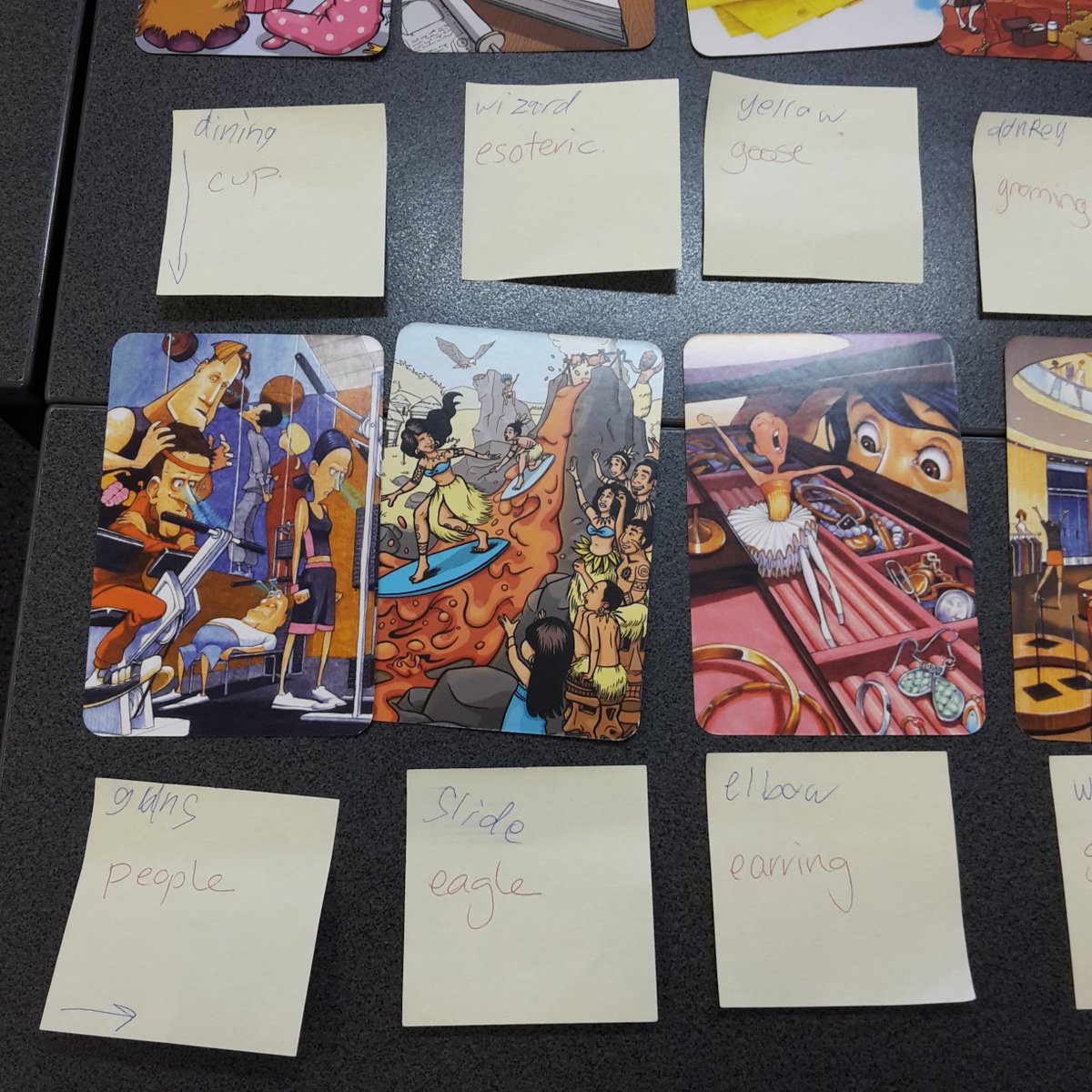 _KAL_'s tweet photo. Using Last Letter (@ThinkFun) for collab vocab dev- Ss also challenged to complete A-Z from one card #journey #engchat #etaq #allgoodenglish https://t.co/5aiHL0kh0W