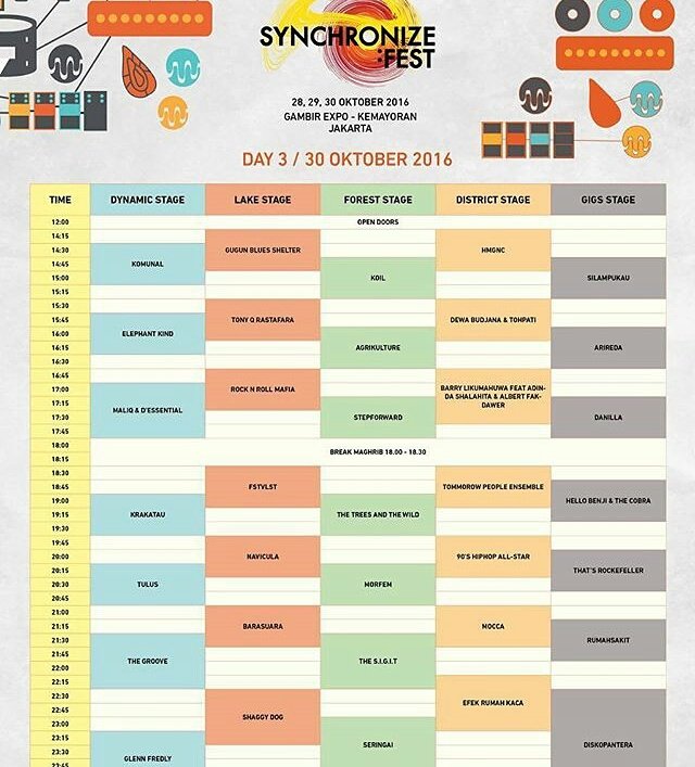 KGBSJKT's tweet photo. @GBluesShelter at LAKE STAGE todaaay @SynchronizeFest @demajors_info @JakartaEventID 145K https://t.co/92ngKz8Lh1