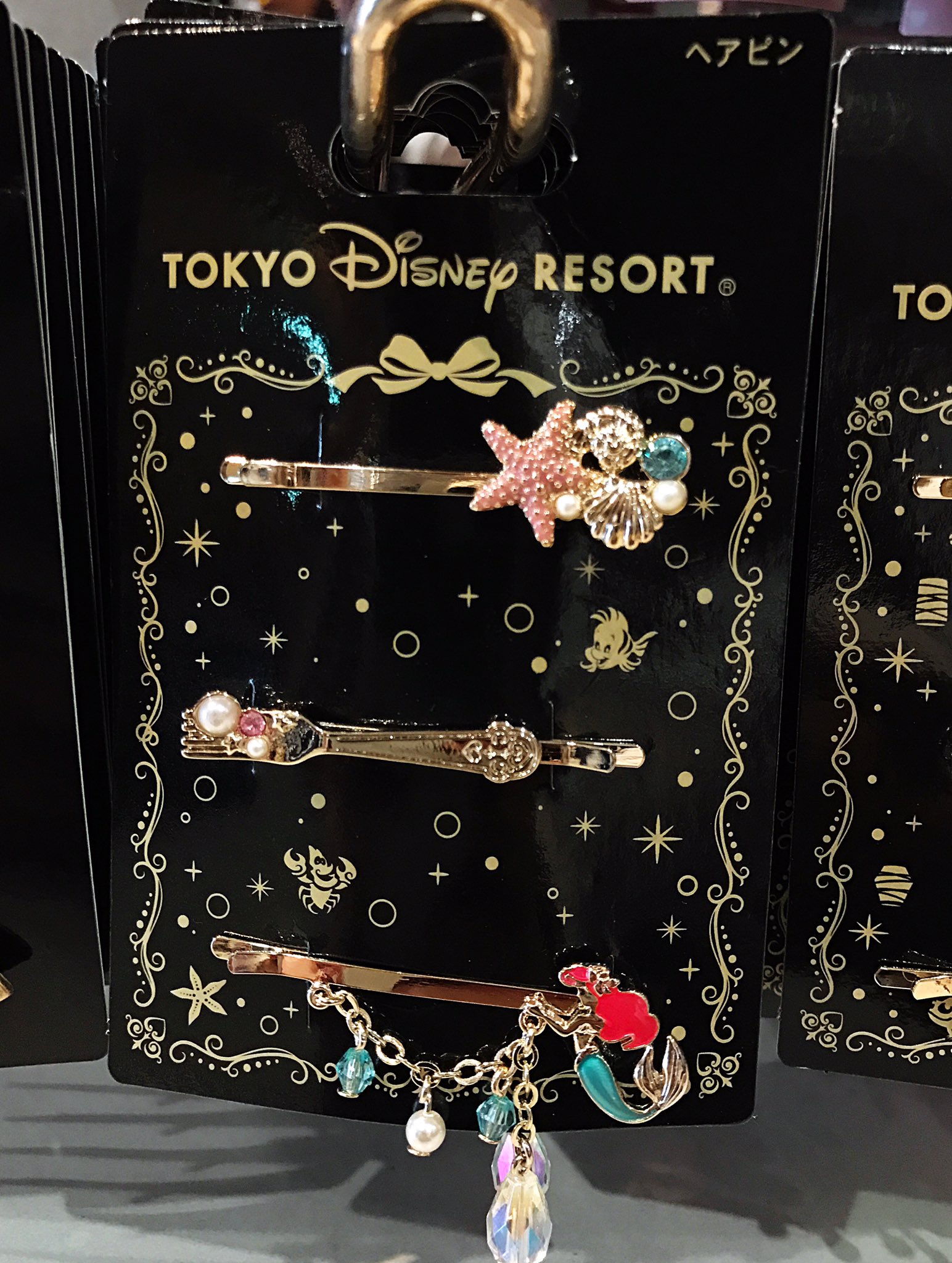 Mezzomikiのディズニーブログ Twitterissa かわいいアリエル ラプンツェルのヘアピンが再販されました 各価格1500円です T Co G1i0nnjhx5 T Co 1qs8yk0ssr Twitter