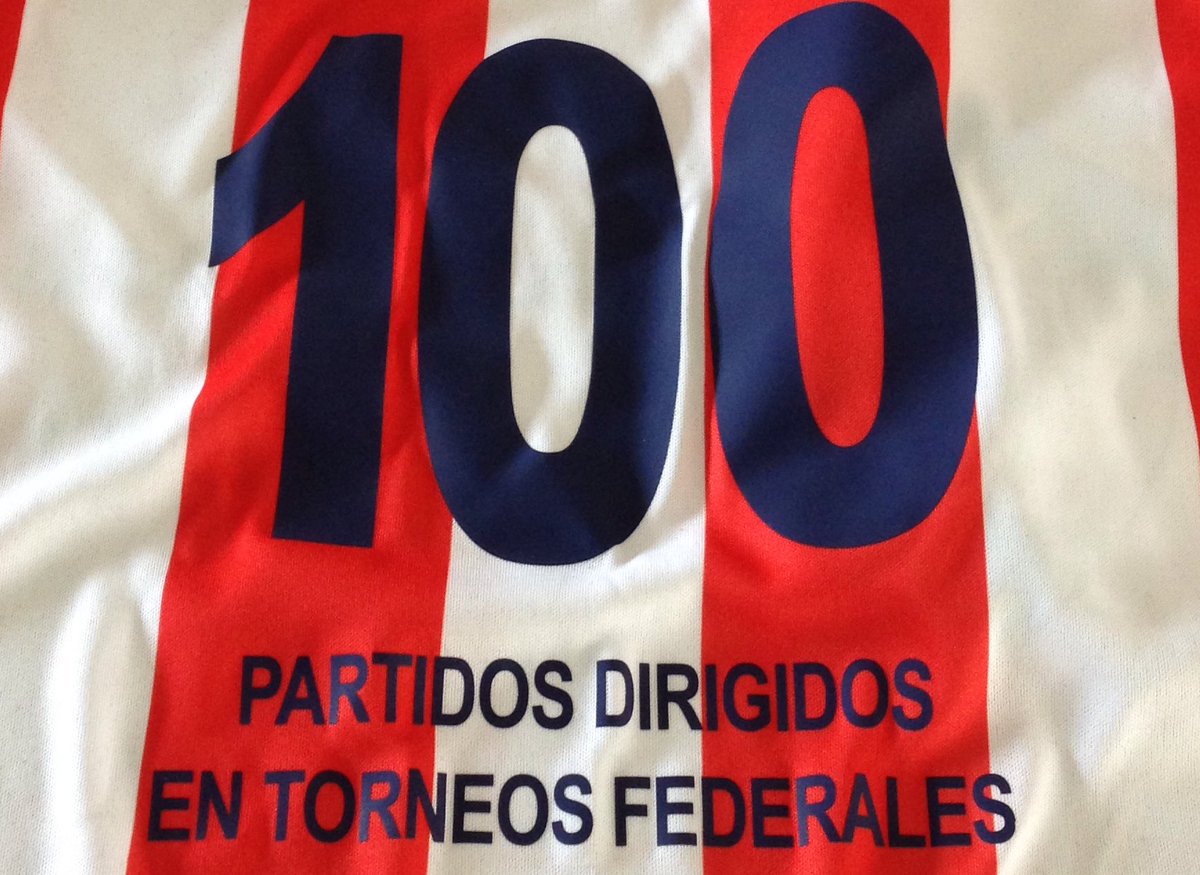 Guillermo Samso,DT y coordinador del fútbol del club,cumple hoy vs Dep. Rincón 100 partidos dirigidos en torneos federales.¡Felicitaciones!