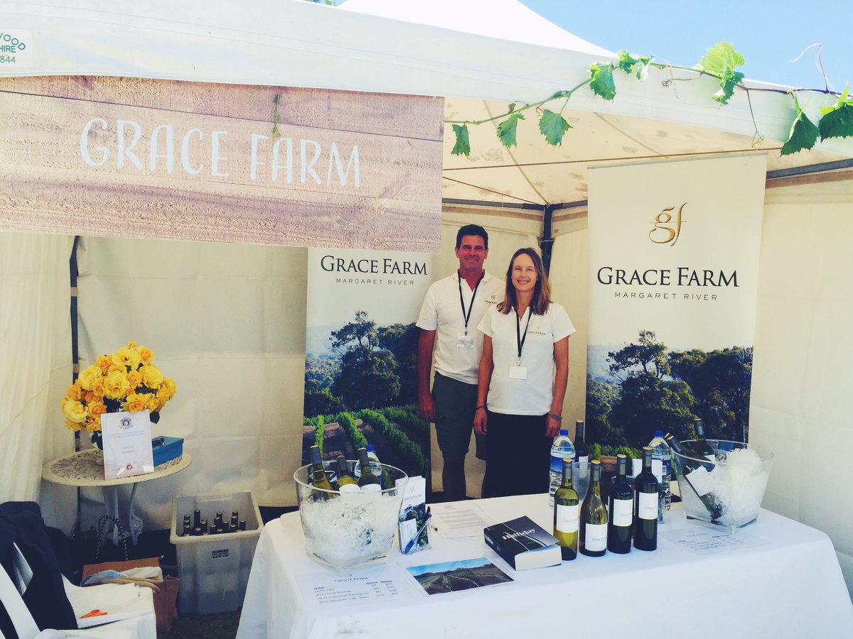 GraceFarmMR's tweet photo. Back on site at #UnwinedSubiaco today! If you didn't make it yesterday, we'd love to see you today! @WineAndFoodWA 
#gracefarm https://t.co/n5tCwmARef