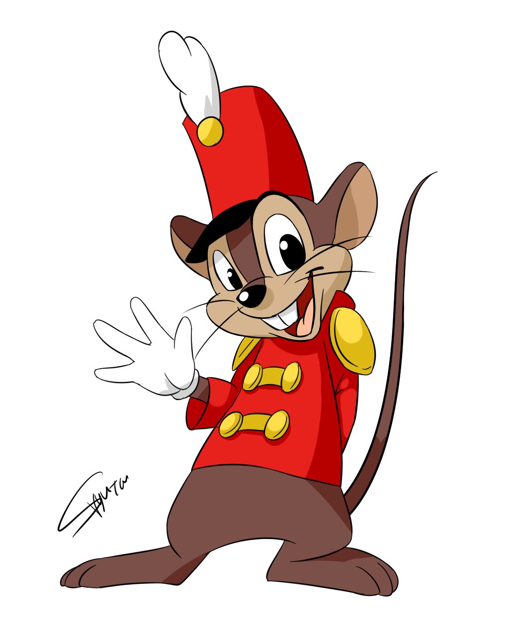 リュータ しばらく低浮上 私の絵柄で見たいディズニーキャラはいますか ダンボのティモシー T Co 5wqckyusfd Twitter