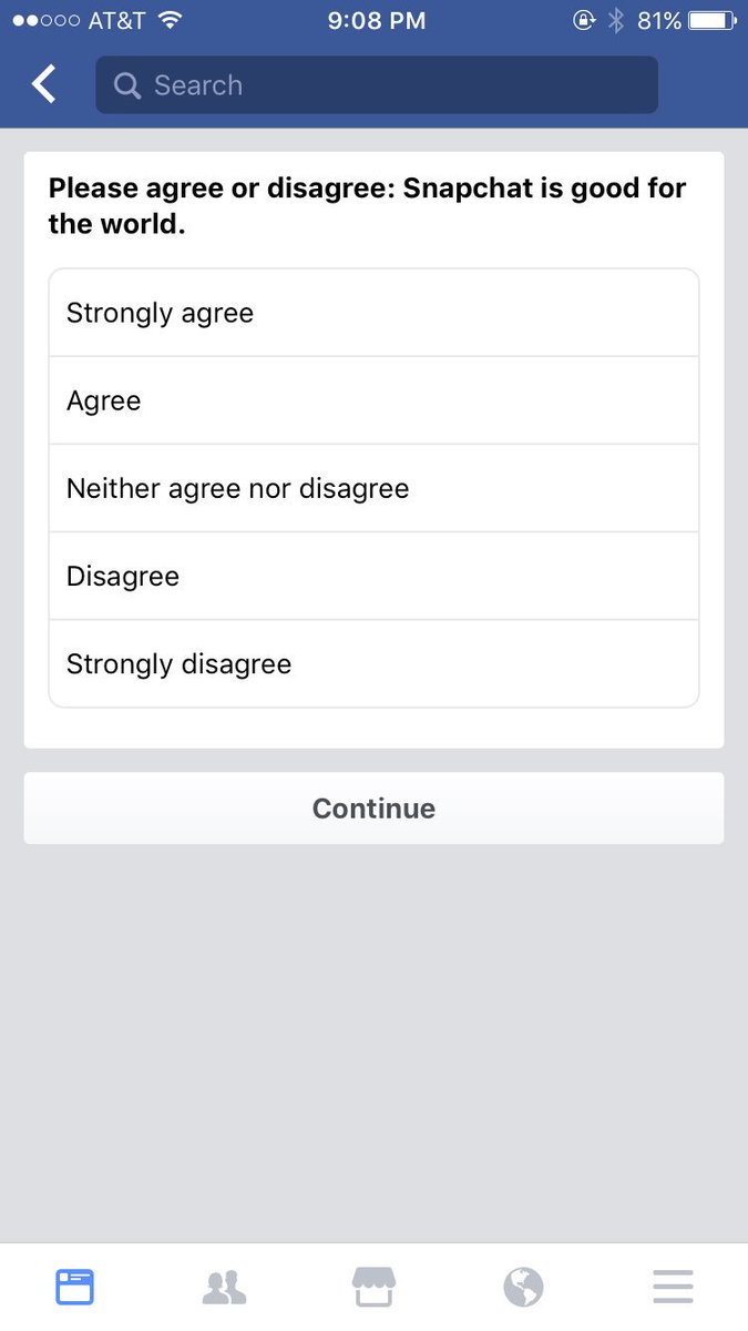 I can't believe this is a real survey