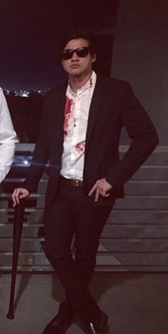 wonffl's tweet photo. Pray for calum, he recently went blind whilst watching too much TV on the break #prayforcalum https://t.co/qrrBJPMVP9