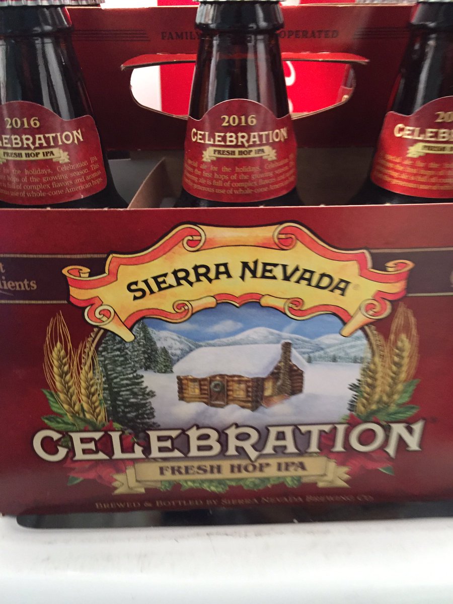 TheBeerArk's tweet photo. It's here. Celebration Ale from @SierraNevada 
#Craftbeer #TheBeerArk #SierraNevada https://t.co/0HtTP1YlbE
