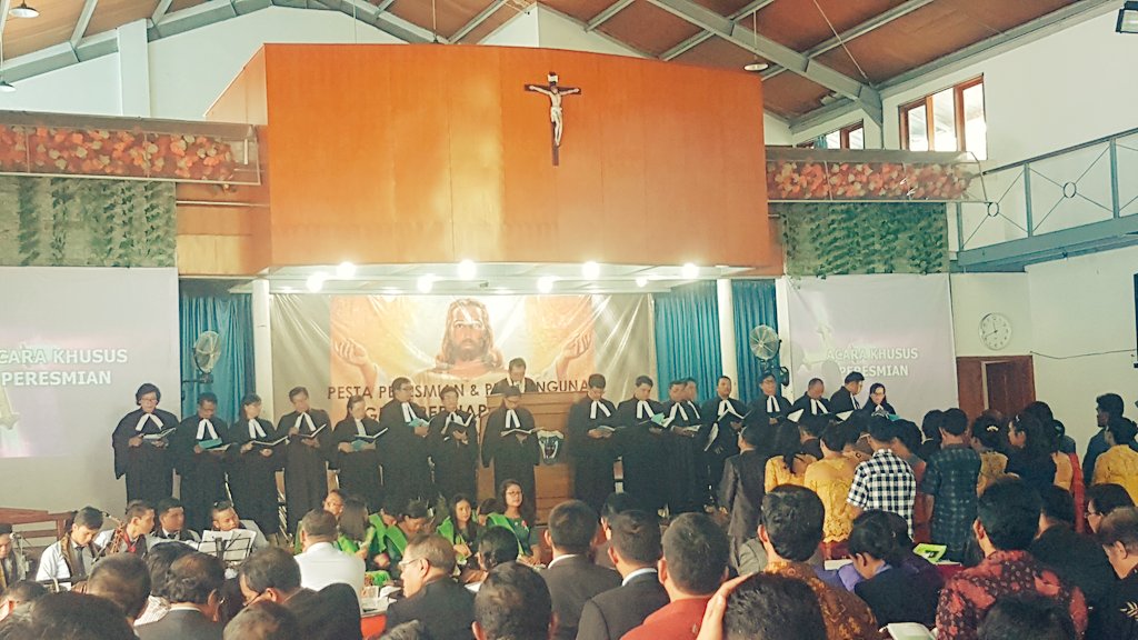 Moment peresmian GKPS Tegal