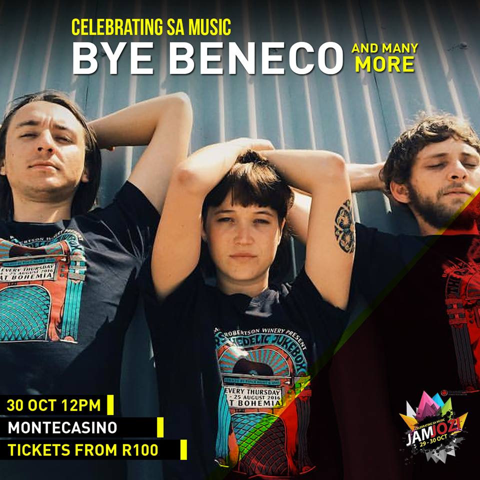 JAMMING LIVE SUN 30 OCT 12PM <a href="/MONTECASINOZA/">MONTECASINO</a> <a href="/ByeBenecoBand/">Bye Beneco</a> TICKETS at the DOOR from R100 #JamJOZI