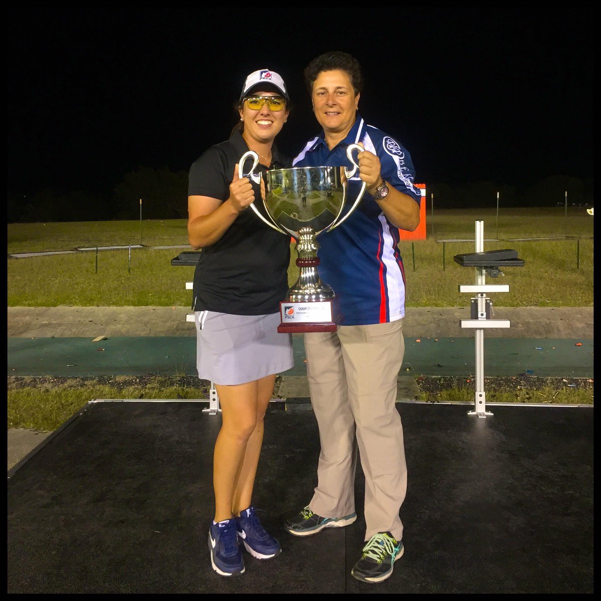 dmsorantino's tweet photo. PSCA lady finals dominated by Team Beretta shooters Desi Edmunds #1 and Diane Sorantino #2.              @Beretta_USA https://t.co/YkHDDkunym