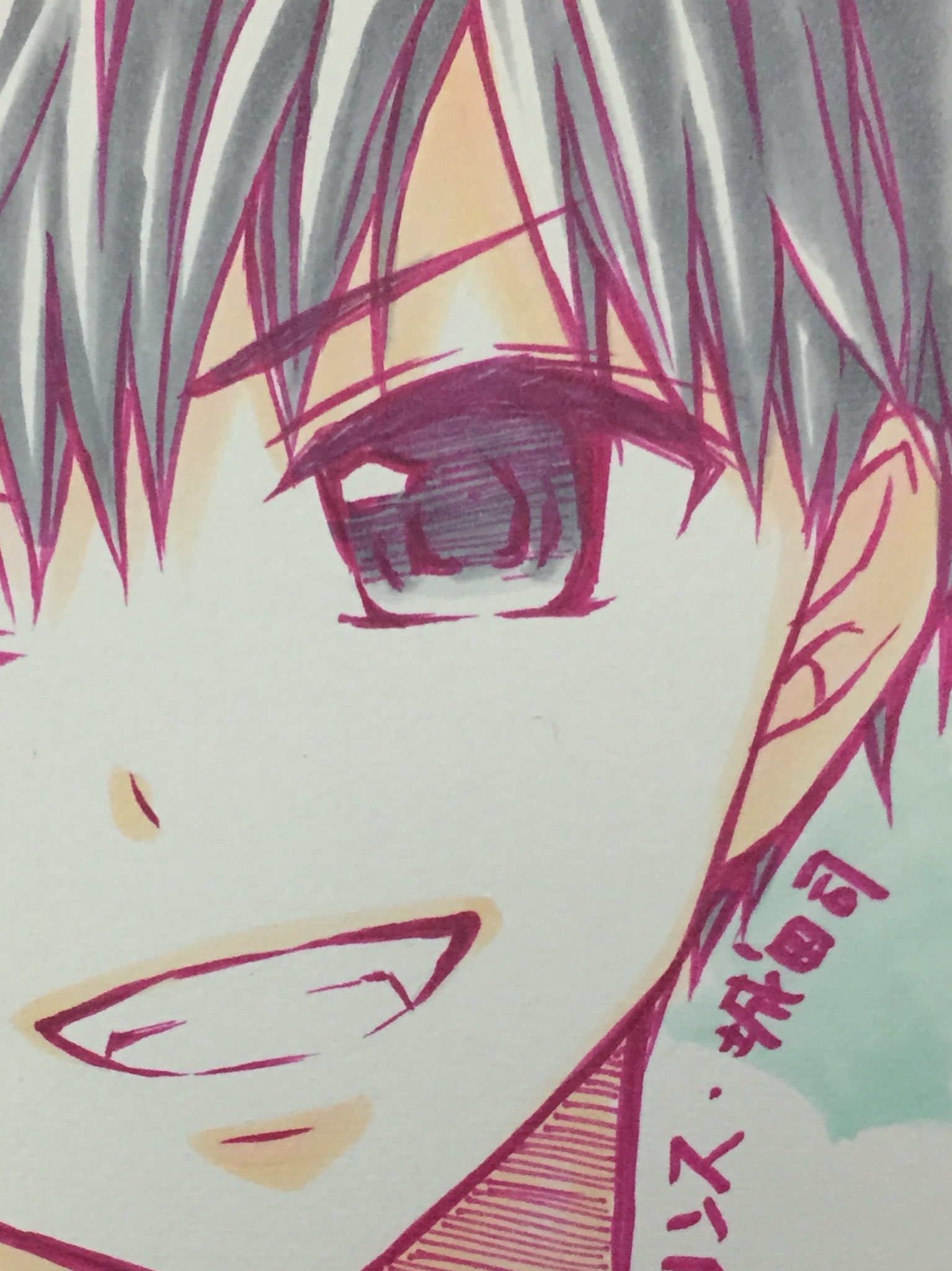 くまがい杏子先生 直筆サイン色紙セット