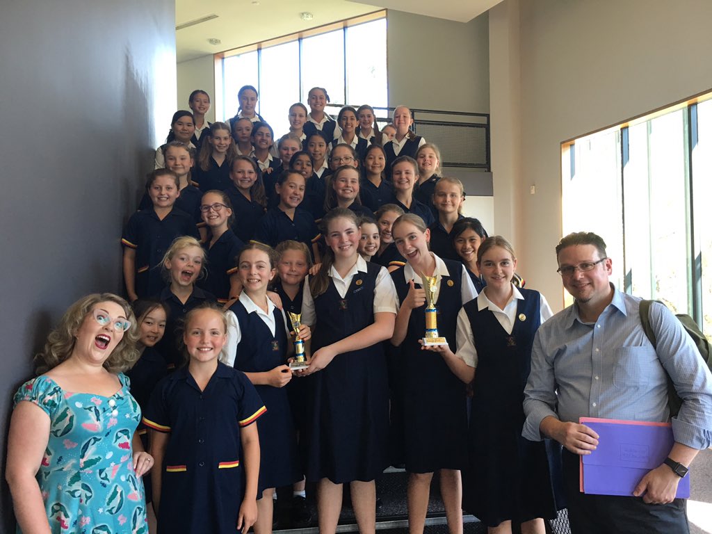 antonyzambolt's tweet photo. #musicfest 4-6 Choir Silver award, Vocal Ensemble Gold award. #goteam #verytalented @musicsthildas @StHildasQld https://t.co/8B83bV72Zn