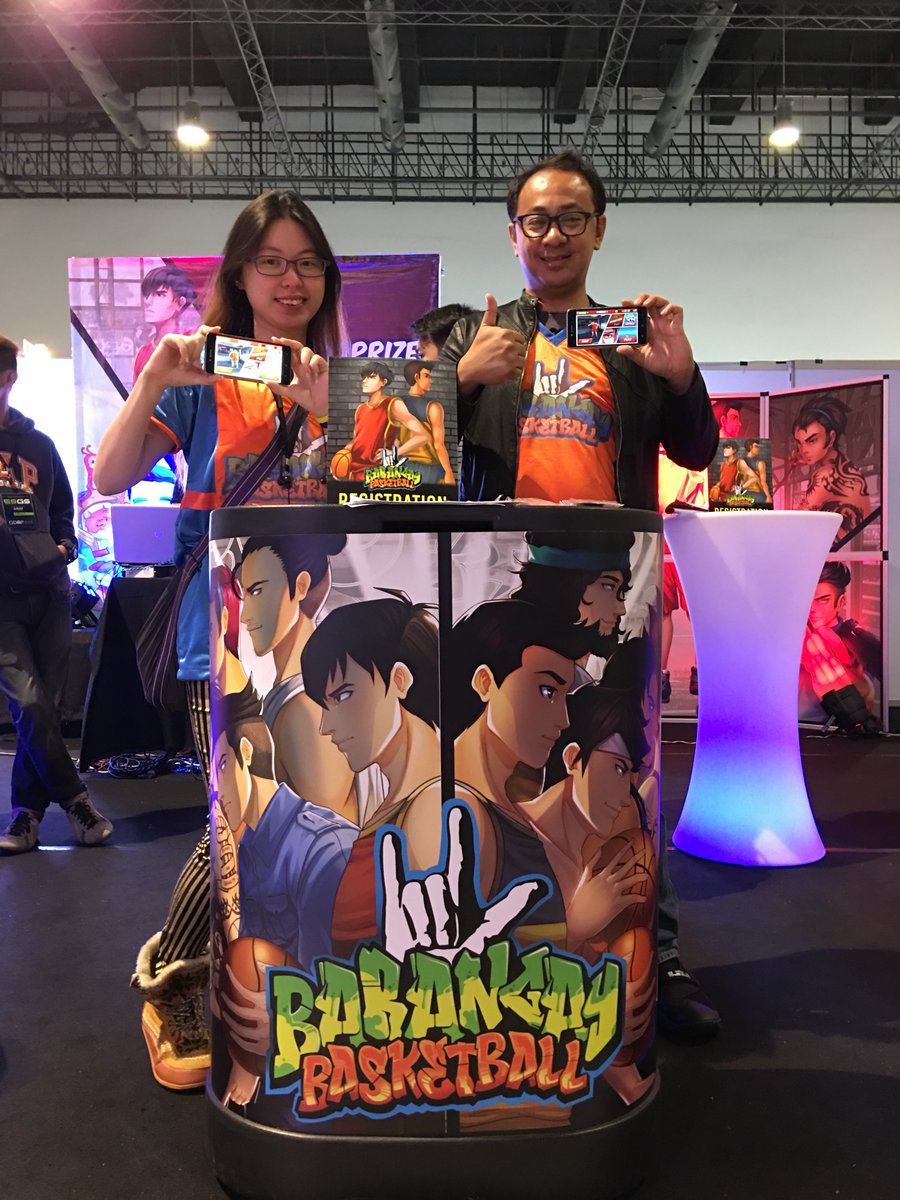 S88Digital's tweet photo. Today’s the last day of #ESGS2016!

Make it a point to visit the Barangay Basketball booth to try the game out, and get awesome freebies! https://t.co/b5LAUC1dHf