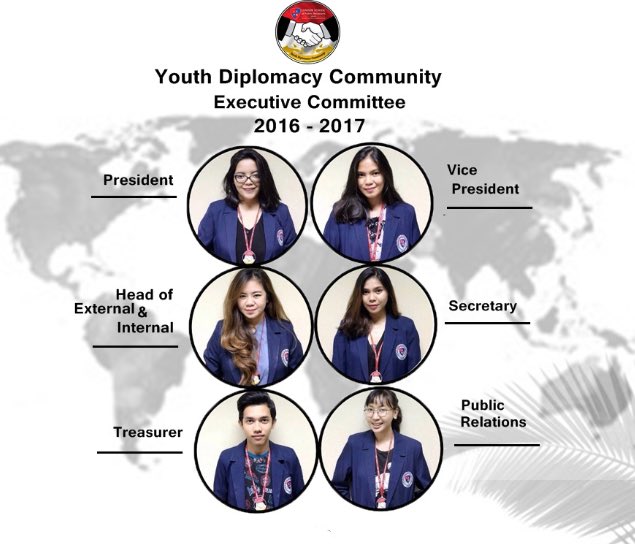 New Executive Committee of YDC <a href="/AtikaDWarsoyo/">tika</a> | Gabriella Nikita | <a href="/alzamoraa_/">Z</a> | Cherie Mawuntu | Ricky S | @LiLshe