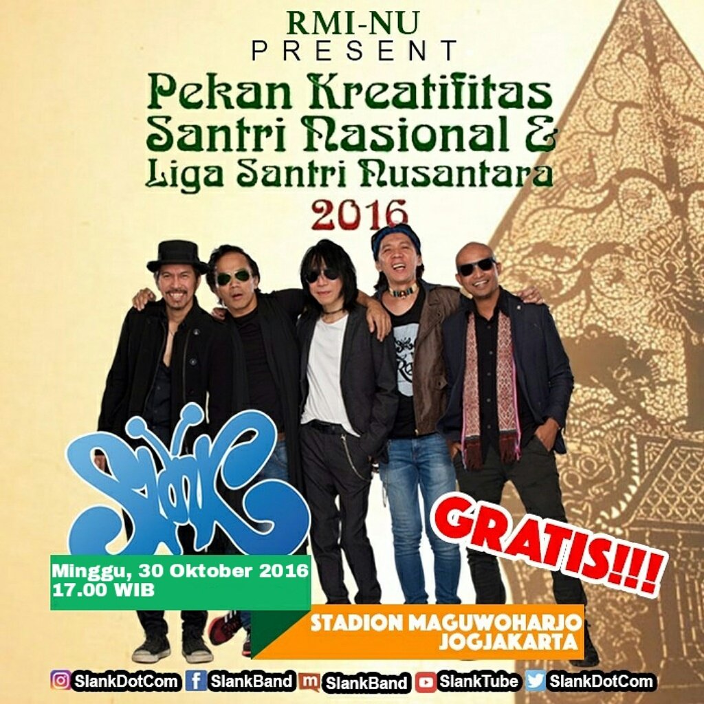 Siap2x Jogja!! SORE INI kita #ngeSlankRameRame lagi di Stadion Maguwoharjo