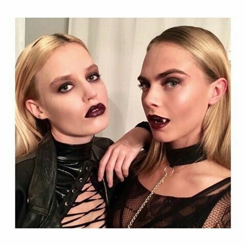 Cara กับ Georgia May Jagger ค่ะ💋
