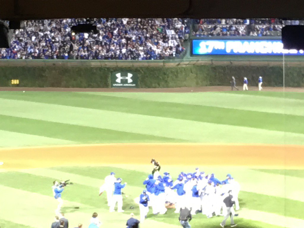 The #Cubs are in the World Series!!