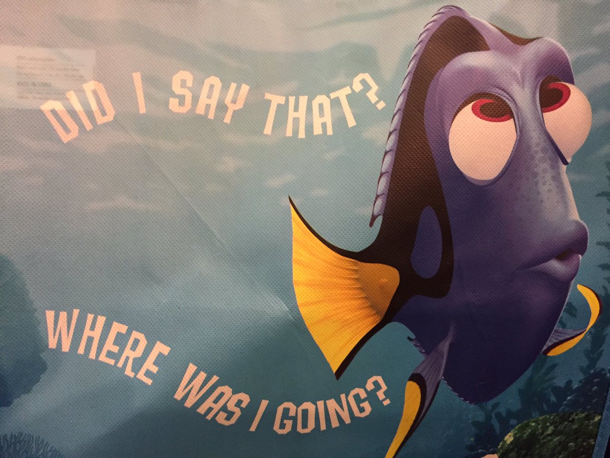 MacKidSWLasVega's tweet photo. What would Dory do? Finding Dory on HD Digital & Disney Movies Anywhere on 10/25 & on Blu-Ray, DVD & On Demand 11/15. #MKDory #MKMeetUp https://t.co/gyyDy5F9dJ