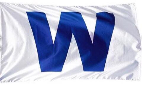 RobYonan's tweet photo. FLYIN THE W & HEADED TO THE WORKD SERIES!!!!
Way to go @Cubs https://t.co/kXrruBudMm