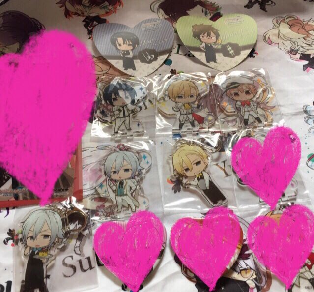 smkjxxx__'s tweet photo. @goods_i7 【譲渡】
アイドリッシュセブン アイナナ アニカフェ アクキー スタキー コースター

譲)一織 大和 三月 環 ナギ

求)定価+送料

コースターは150円。 https://t.co/d8f5FJfysS