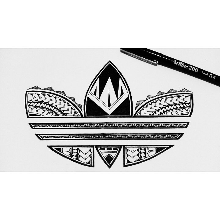 Dora Rose on Twitter: "Got so I did this 😊 Adidas logo #Tribal # adidas #artislife #samoantattoo https://t.co/Mx5wjCIpgc" / Twitter