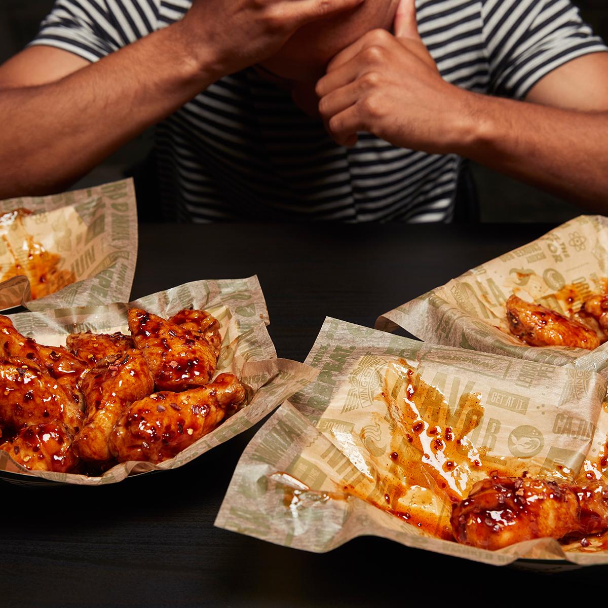wingstop's tweet photo. I never thought it'd go this far, but I can't keep my hands off SKQ. #Side10piece #CraveSKQ https://t.co/YtlFeWQLg0