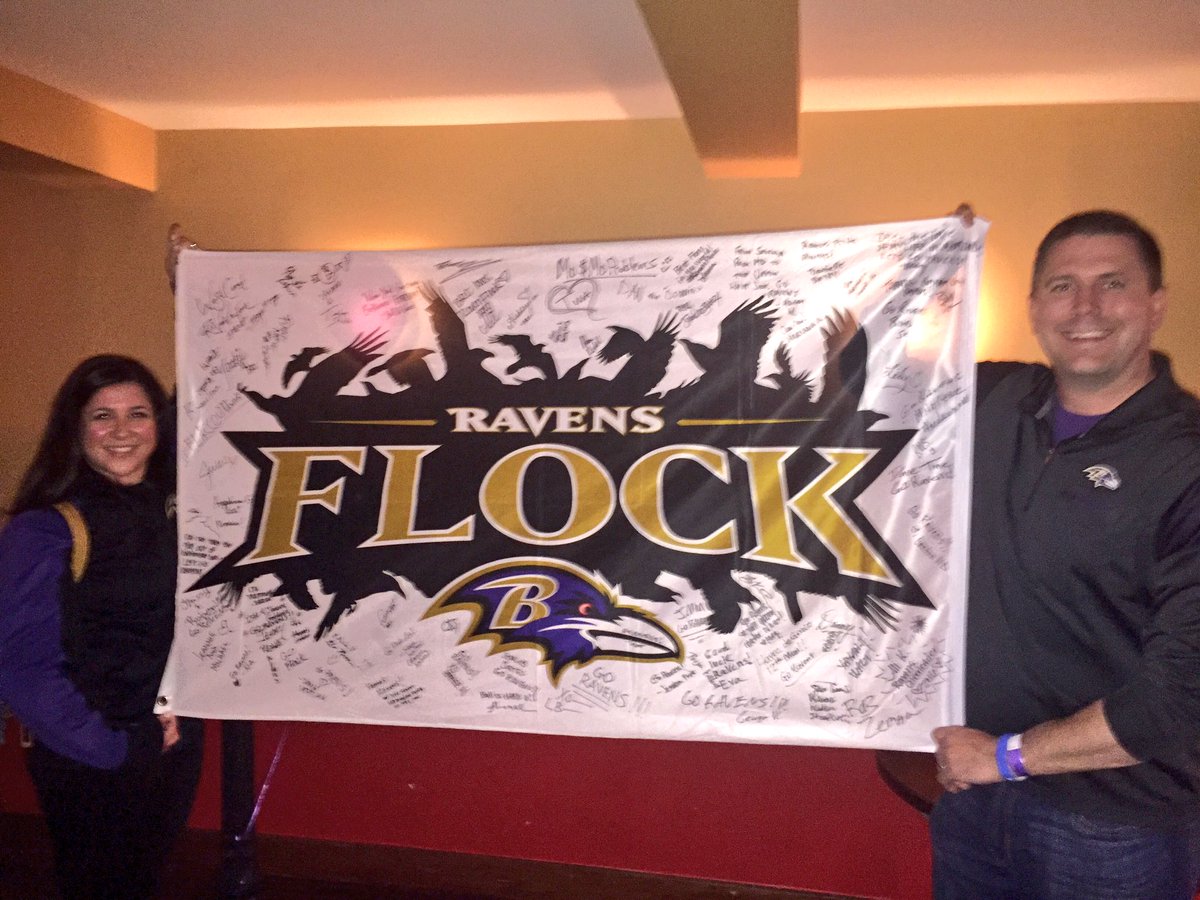 #RavensFlock came to represent in NYC! Thanks for joining us at our Flock Party - we had a blast! https://t.co/OPh81LuwKW