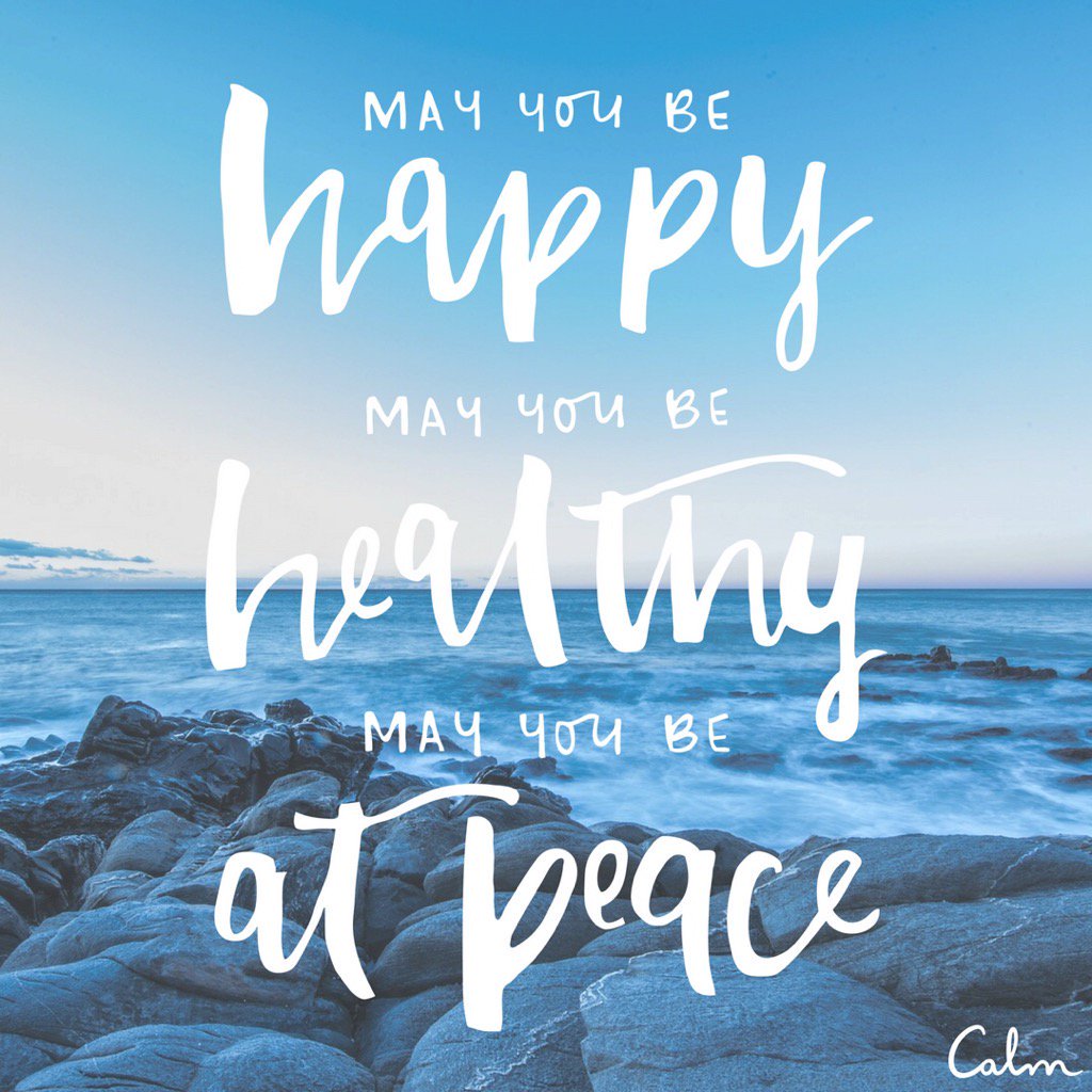 #goodnighteveryone! Happy, Healthy and Peaceful ♥ 🙏