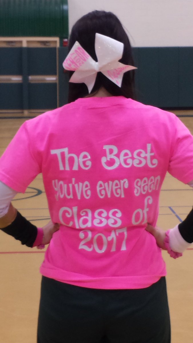 senior cheerleader shirts