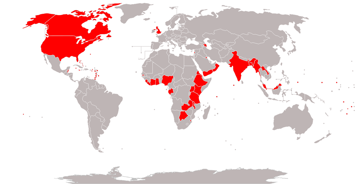 Amazing_Maps's tweet photo. Countries which use a first-past-the-post voting system
- https://t.co/wmOVWWXvWg