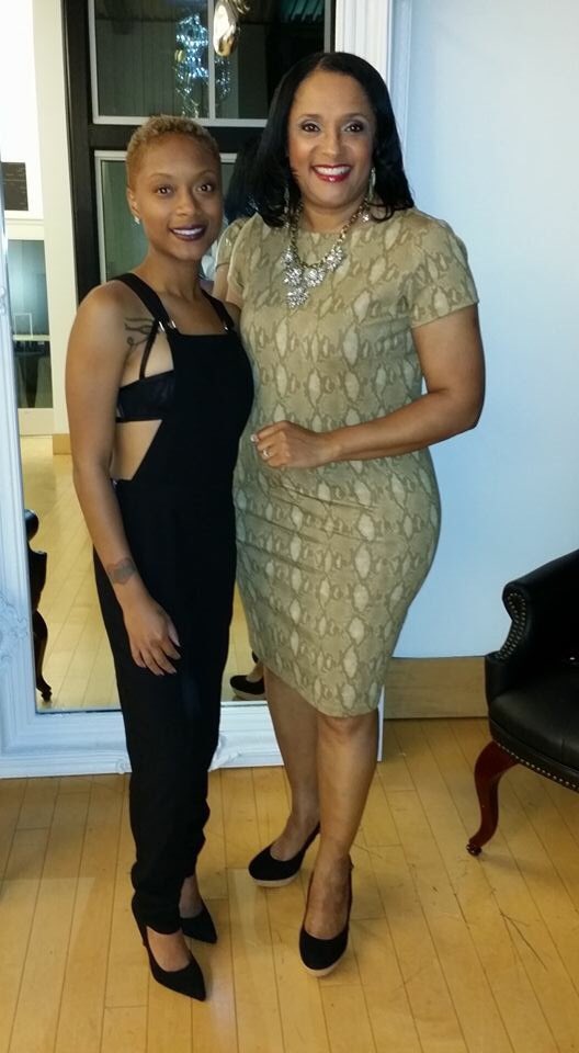 RoniMarsalis's tweet image. With the lovely Ms Jessica Chair Woman with Kansas City Women Chamber of Commerce #givehopehelpkc #anor2016 #theronimarsalisexperience