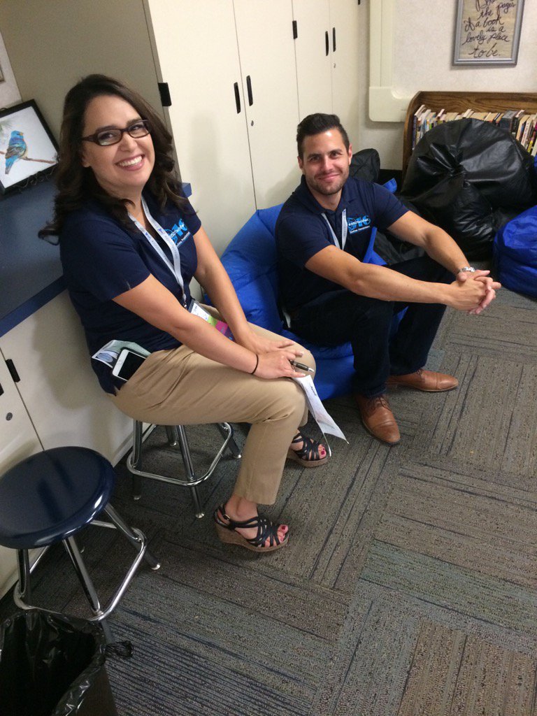 joshjusd's tweet photo. @ThatEduTechGuy @veronicajusd checking out the furniture at #jusdtechfest https://t.co/52ct2UiPyQ