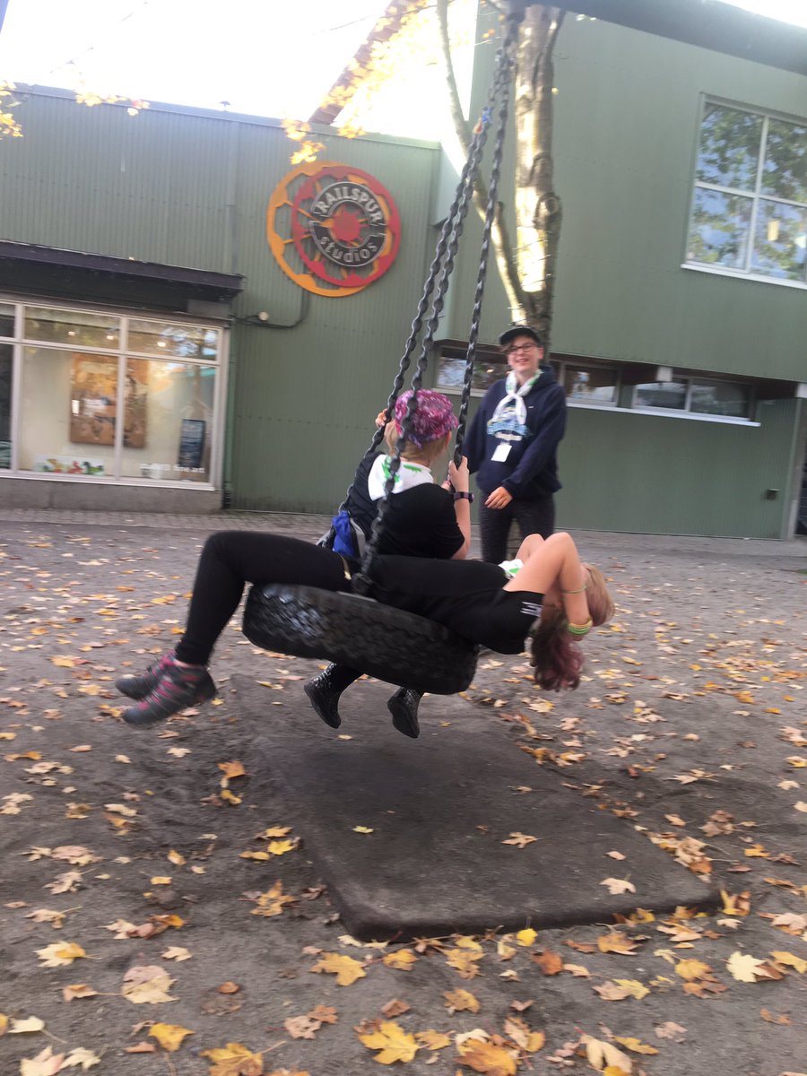 PacificShoresGG's tweet photo. Taking a break at Pathfinder Summit #BCPathfindersGGC #pathfindersdostuff @girlguidesofcan @BCGirlGuides https://t.co/8RQR2Bsjv9