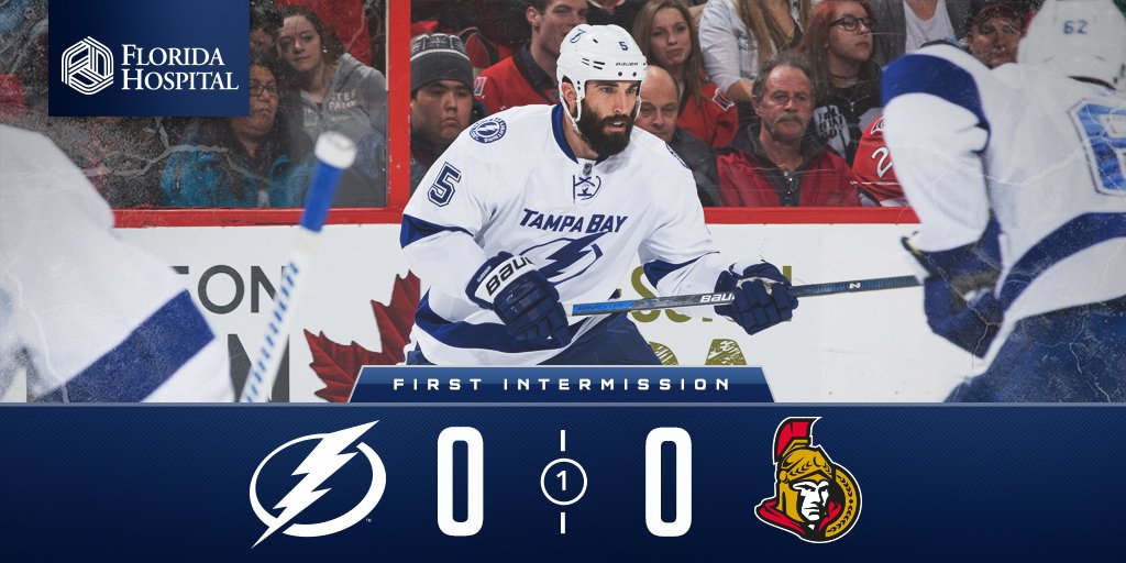 #Bolts outshoot #Sens 14-4 but still no score after 20 minutes in Ottawa. #TBLvsOTT https://t.co/LXOaq4Tz2b