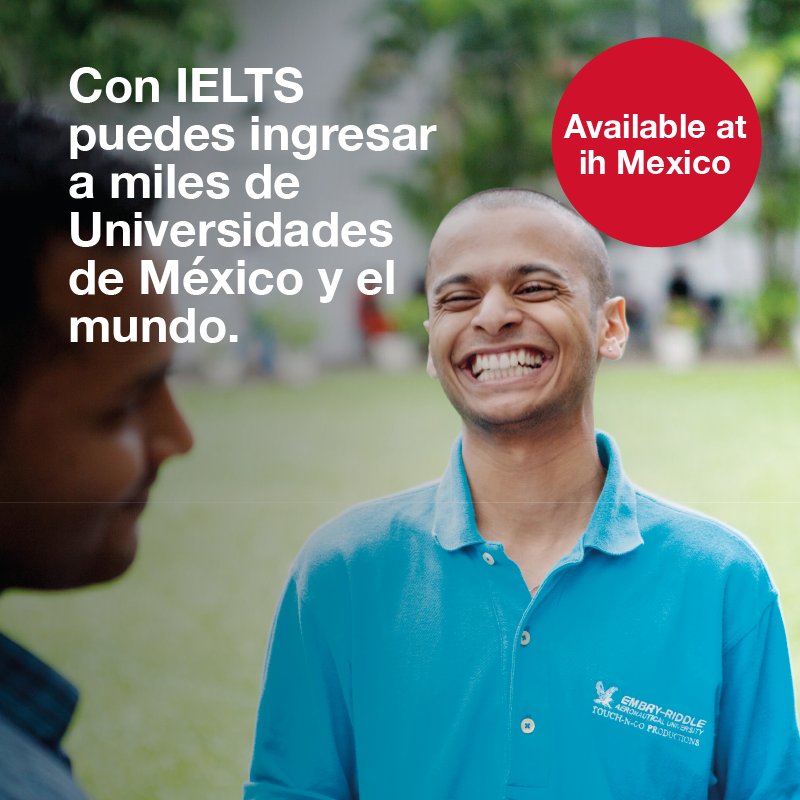 ihmexico's tweet photo. ¿Estás list@ para esta gran oportunidad? #IELTS te abre las puertas en todo el mundo. Mas info en https://t.co/IMid8146Gy #IELTSMexico https://t.co/0FB5huk5B4
