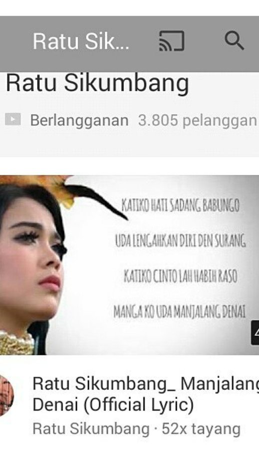 queenloversjmbi's tweet photo. Yuk tonnton diyoutube lagu cipt nya ttg
#queenloversjambi  @Queenofbeee https://t.co/orcl0YFYqP