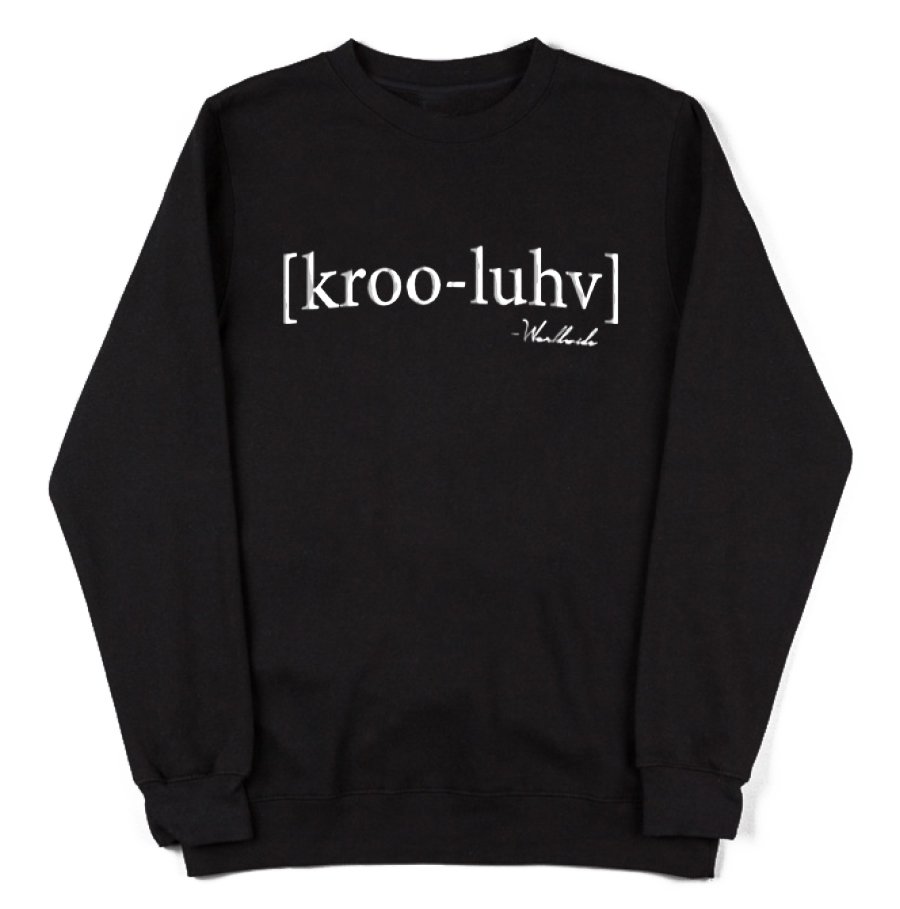 krooluhv's tweet photo. Krooluhv Classic Crewneck. Plush and a perfect fit. You feel it as soon as you put it on. #style #quality https://t.co/og6CzwUKol
