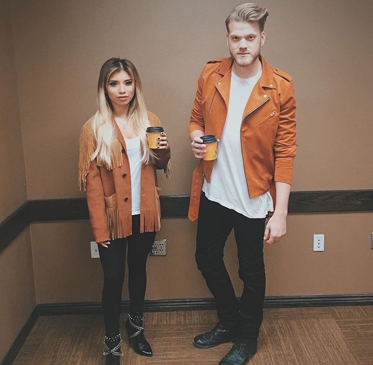 Matching with the girlfriend. 😊