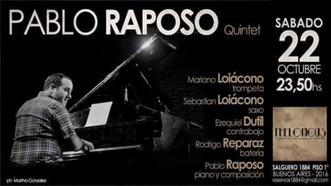 valett2013's tweet photo. #Raposo Quintet #Loiaconox2 #Dutil y #Reparaz. Alta #trasnoche n #Thelo @romina_fuchs @LMarianotrumpet @JazzTK #Jazz https://t.co/wcdGzZOTmn