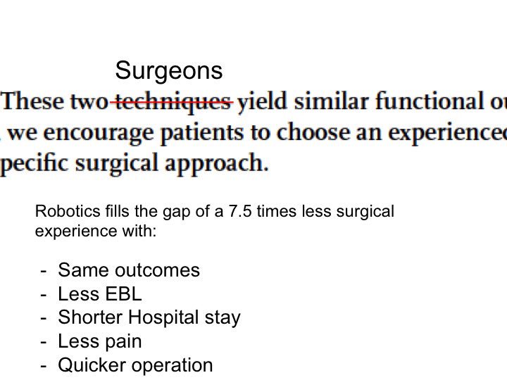 bernardorocco73's tweet photo. @UrowebESU #ralp#prostate @Uroweb The lancet study seems more a surgeons' trial rather than a robotic versus open #Esucourse #Rhodon https://t.co/UN0ebTQ5qa