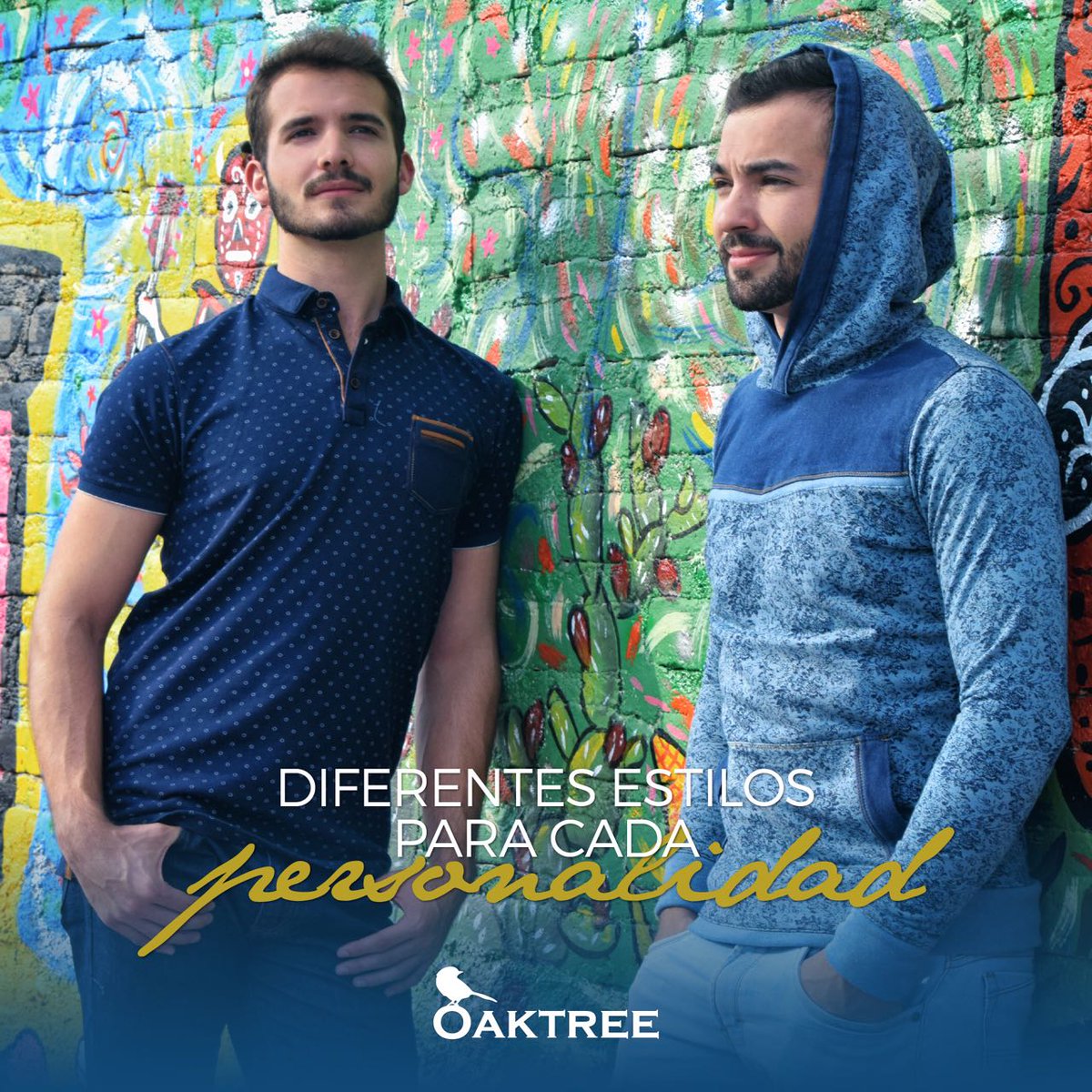 OAKTREEOFICIAL's tweet photo. ¡Diferentes estilos para personalidades únicas! 
#Oaktree #BeOaktree #FashionStyle #Men #Handsome #OtoñoOaktree #InviernoOaktree #FollowMe https://t.co/UwZD60JIiI