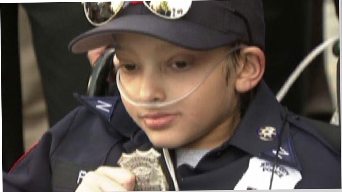 NBCNewYork's tweet photo. A 9-year-old boy died from cancer just days after he got a surprise superhero-themed parade in Jersey City https://t.co/to1xpAij3y https://t.co/WOTHZz8ago