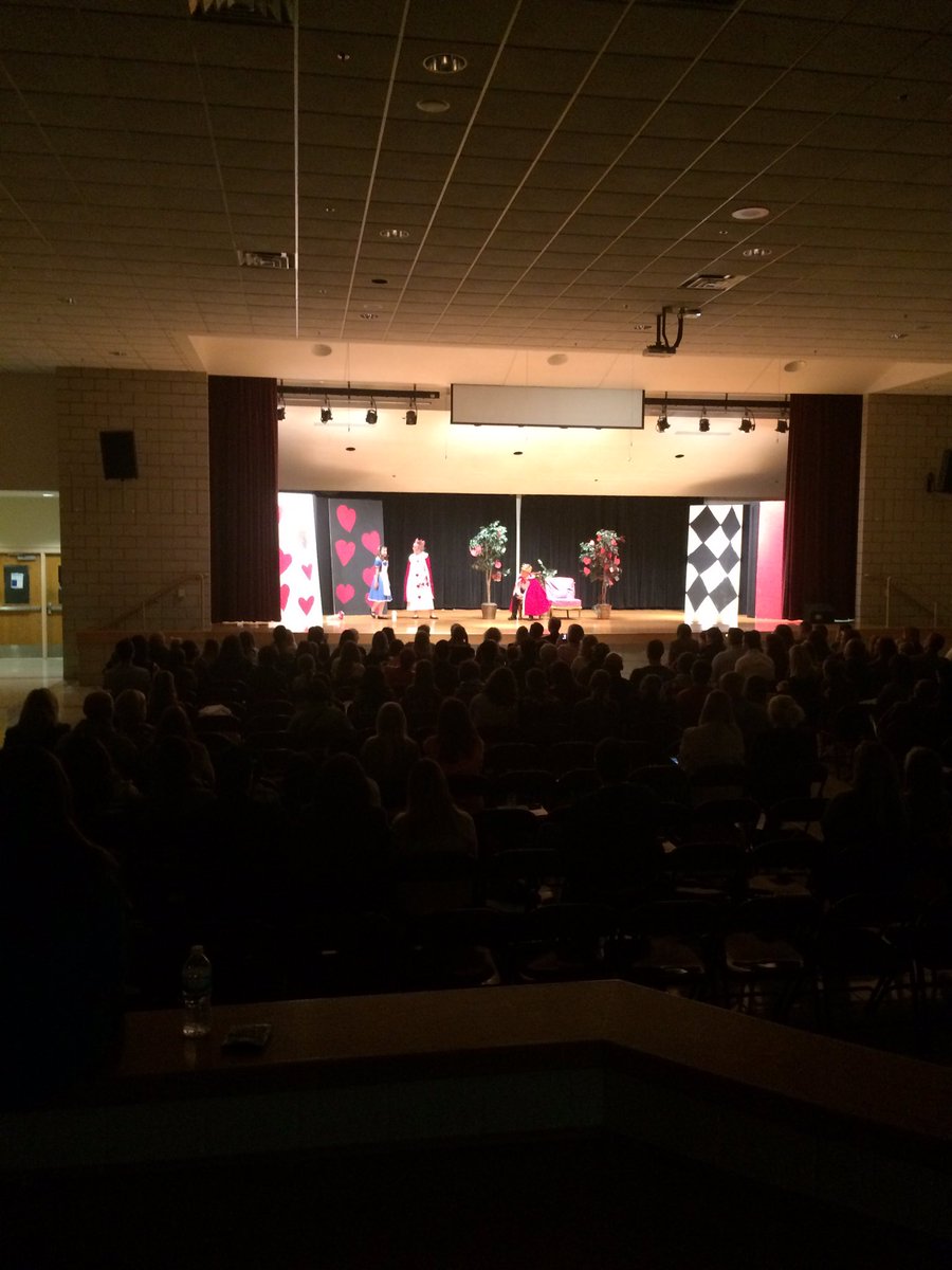 Our 6th graders are putting on a great show tonight at GMSS with Alice <a href="/Wonderland/">Wonderland</a>.  Best ticket in town.  Sorry Chicago Cubs.