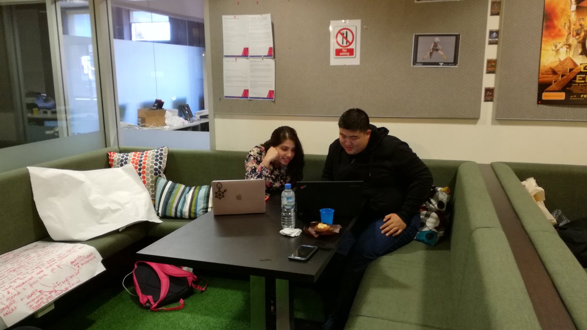 knackforhack's tweet photo. Last #hacking session this morning! #Teams are getting ready! #exciting #HR #Tech #innovation | @PolyglotGroup @coderfactory #HRackathon https://t.co/CClWZWwtKp
