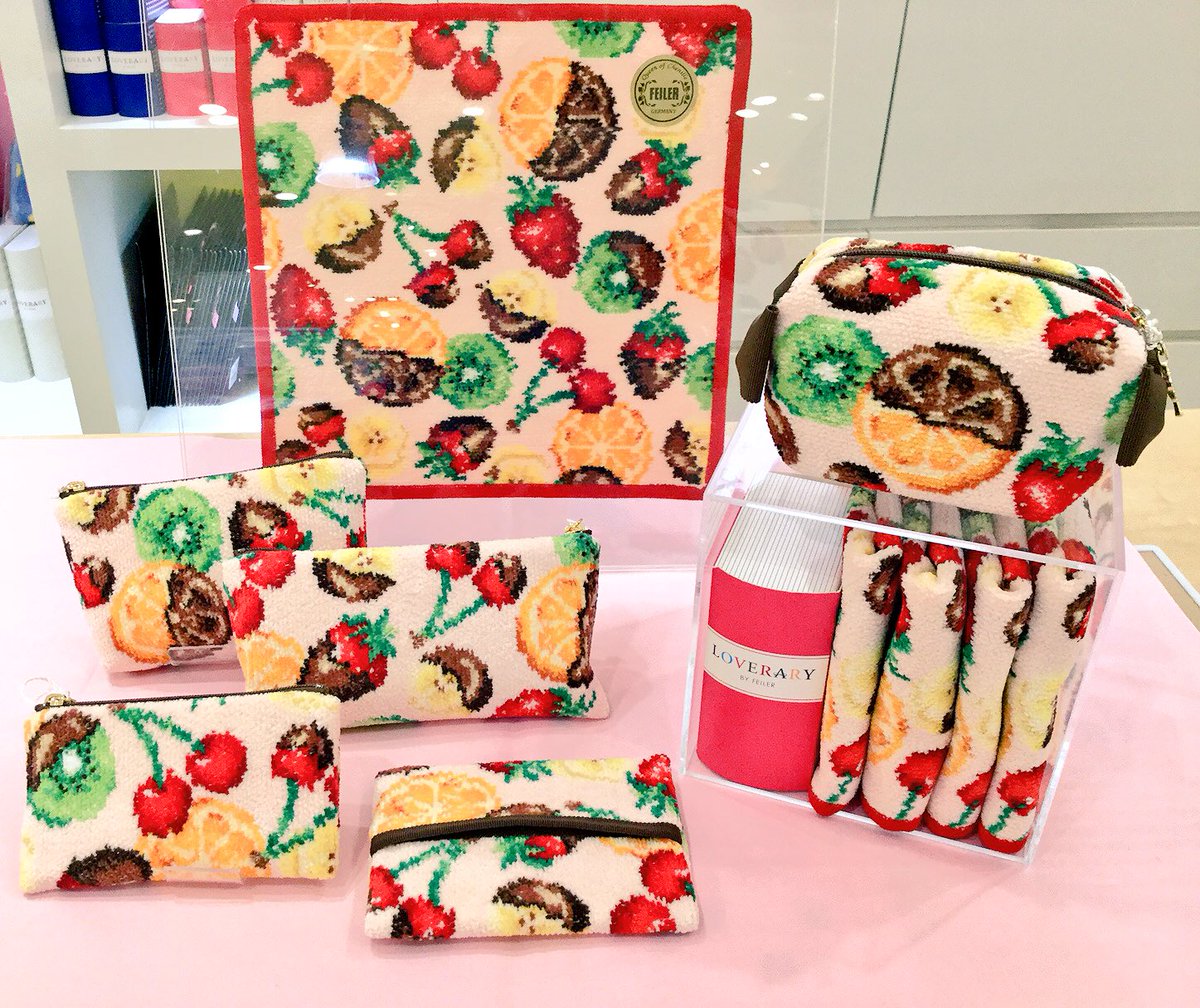 LOVERARY BY FEILER 大阪ルクアイーレ店】チョコフォンデュ柄の商品が