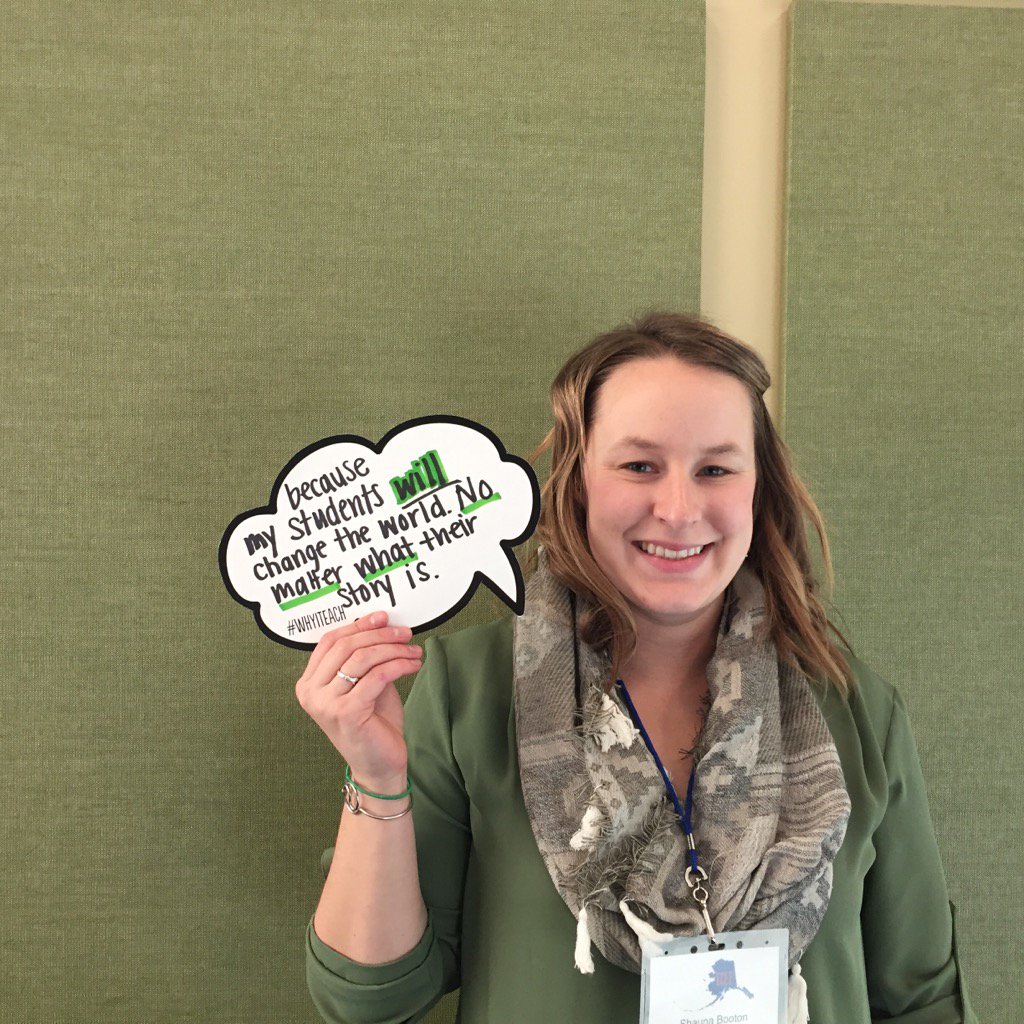 ShealyDobbs's tweet photo. #whyiteach #ecet2ak @ECET2AK https://t.co/Hid4SVCNqv