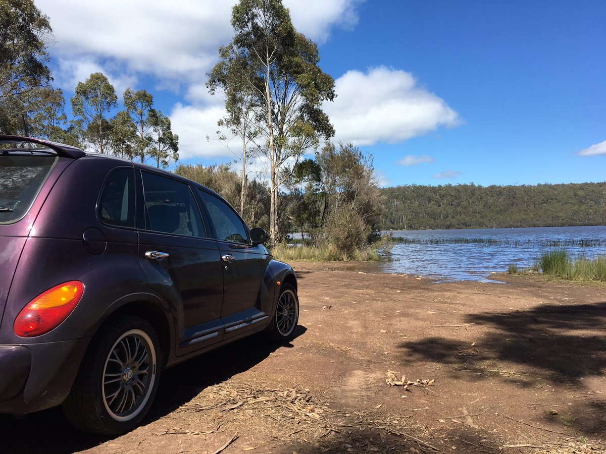 yinyangman69's tweet photo. Here is my review of driving a PT Cruiser with low profile tyres to Brushy Lagoon;
Nope. Don't.
#Tasmania #NotARoad https://t.co/tqajpwkRtW