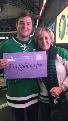Doanertoque's tweet photo. Go stars.  Go @allikdoan   my wife and her son...we know who he's fighting for...@DallasStars @jeffk_stars @TheVoiceDS https://t.co/ZYHINoQXTl