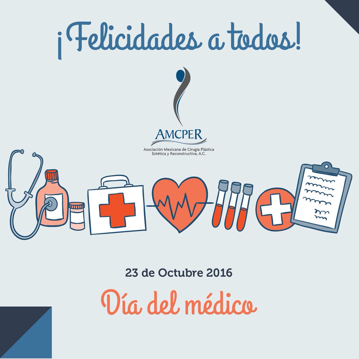 Dichoso aquel que estudia para aprender,
 también el que lo hace para enseñar,
 pero más aquel que lo hace para curar.
 FELIZ DÍA DEL MÉDICO