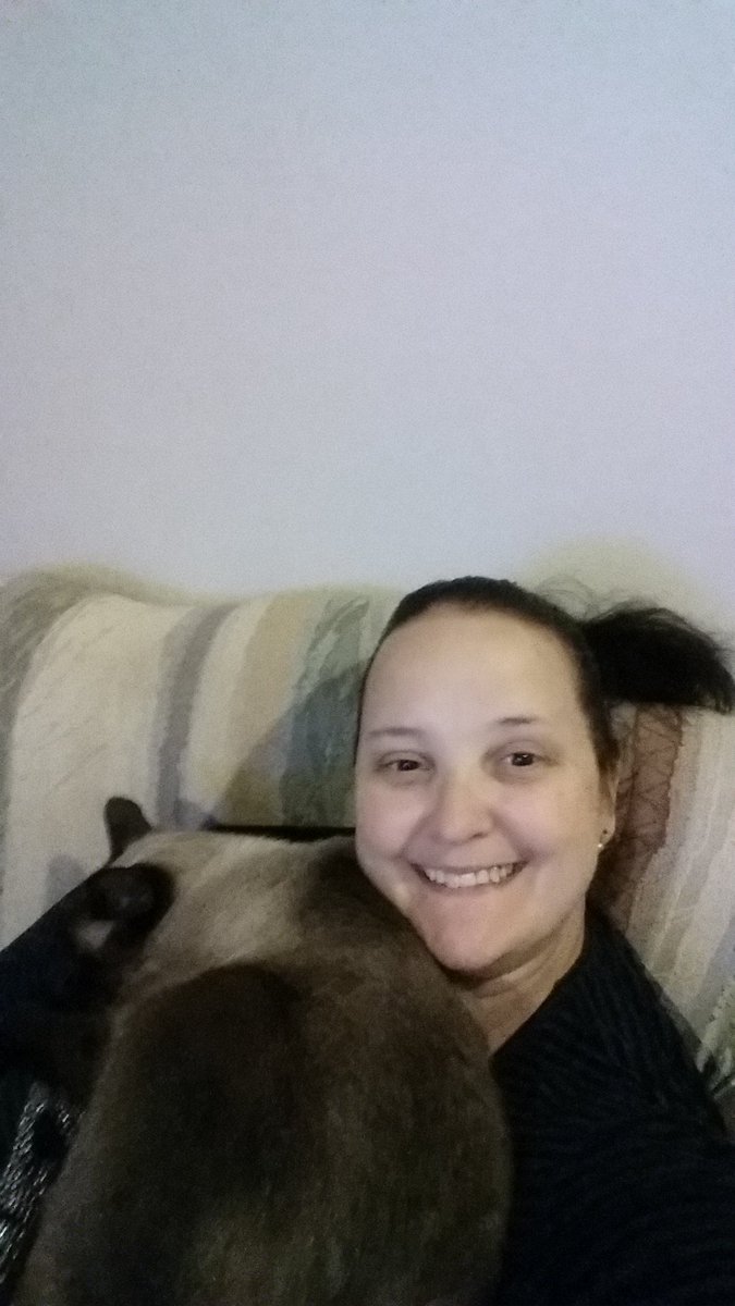 treebefree's tweet photo. I love whenHe lays on me,  it's a rarity! #myheartisfull # grandkitty https://t.co/2JkRgLJbS5