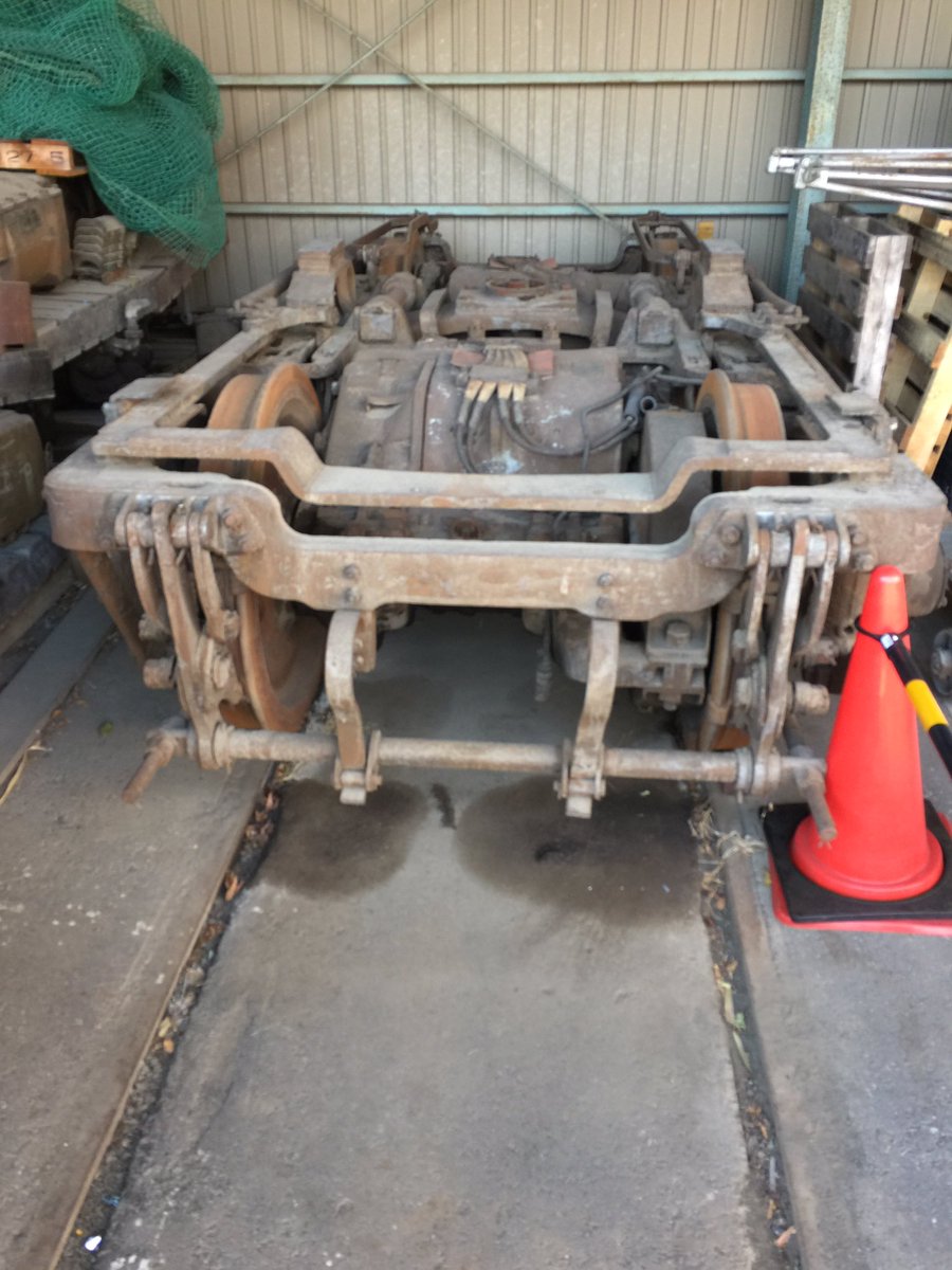 ヲキフ１１７ 東武鉄道のデハ10系に使用されていたｈｓ266台車 上毛電鉄に東武3000系が第二の人生を過ごしていた証 上毛電鉄