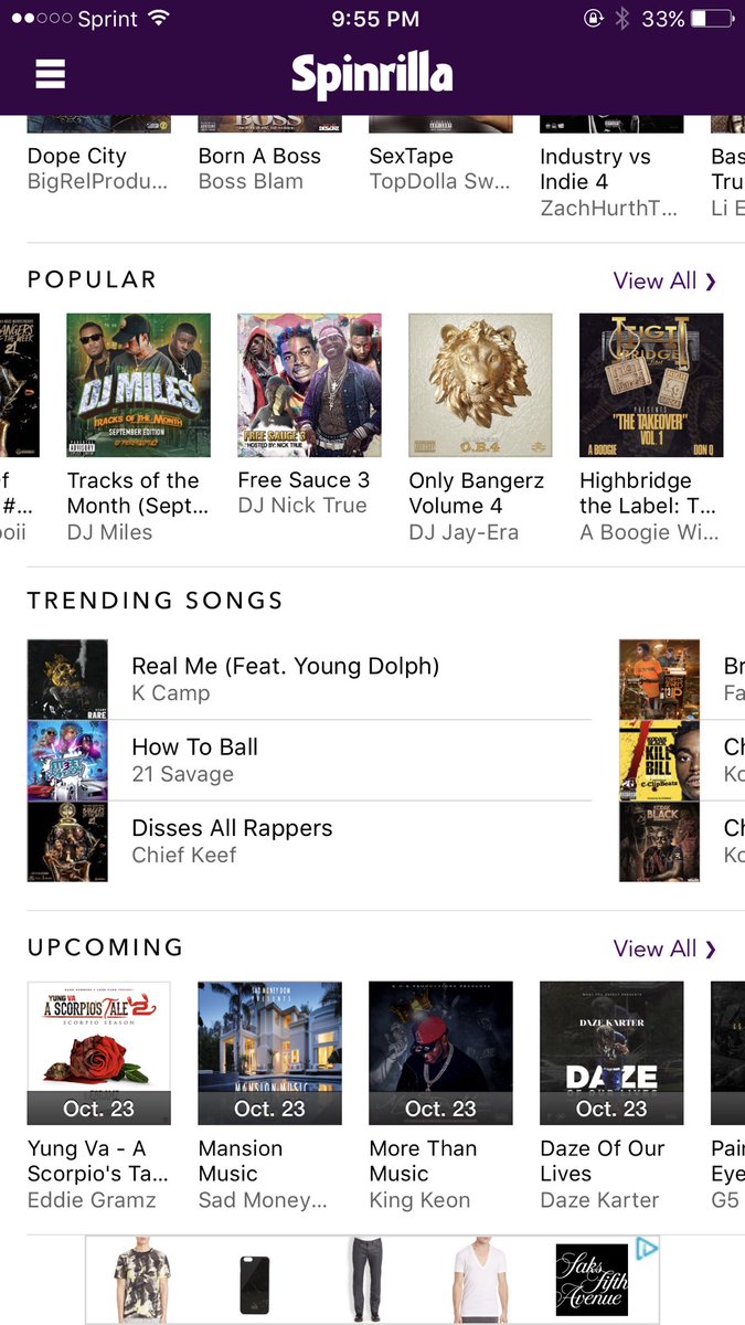 BigBankHolly's tweet photo. Aye @BallHardNoNba putting up numbers... popular page within hours !
Go download that #FreeSauce3 on @spinrilla right muthafuckin now mane https://t.co/scLtnARsN3